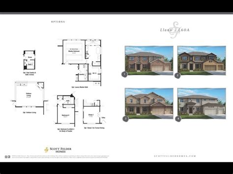 Llano Plan - Scott Felder Homes | Santa Rita Ranch - Austin, Texas