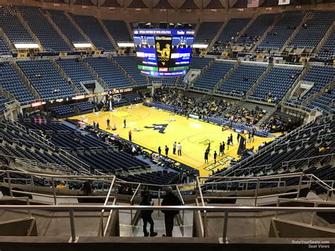 Section 206 at WVU Coliseum - RateYourSeats.com