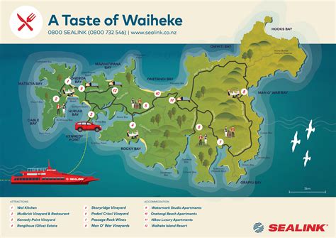 Taste of Waiheke - Great Waiheke Island Road Trips - SeaLink