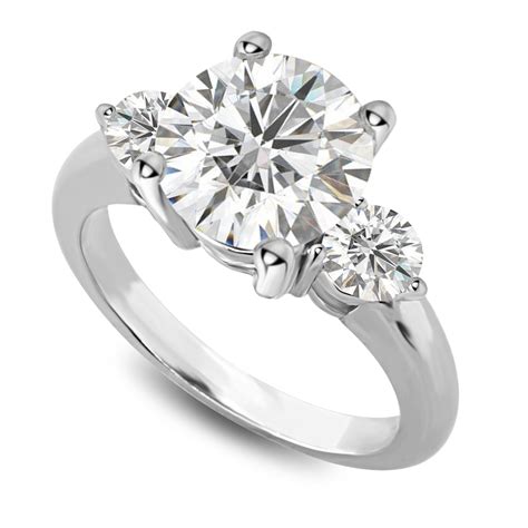 3 Stone Halo Diamond Ring - Cool Product Recommendations, Offers, and ...