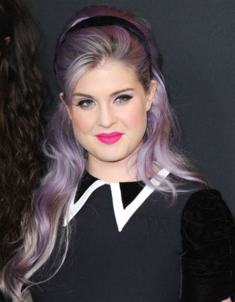 Kelly Osbourne Purple Hair | People: Kelly Osbourne | Pinterest