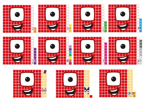 Numberblocks 90 100, Waterproof, Scratch UV Resistant!