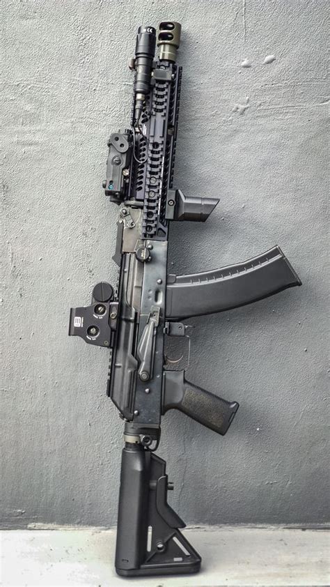 Spetsnaz Alpha AK Inspired AK104 Build. Please forgive the lack of Russian sights, PEQs, and ...
