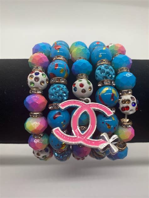 Beads With Charms #8 Bracelet 5-piece Set – Exquisites By MaRN'E