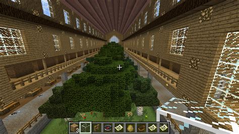 Minecraft - Big Barn - interior 2 by DemiWolfe on DeviantArt