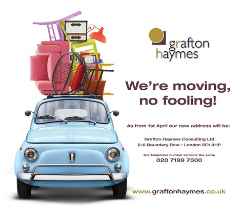 Grafton Haymes - we're moving offices! - Grafton Haymes
