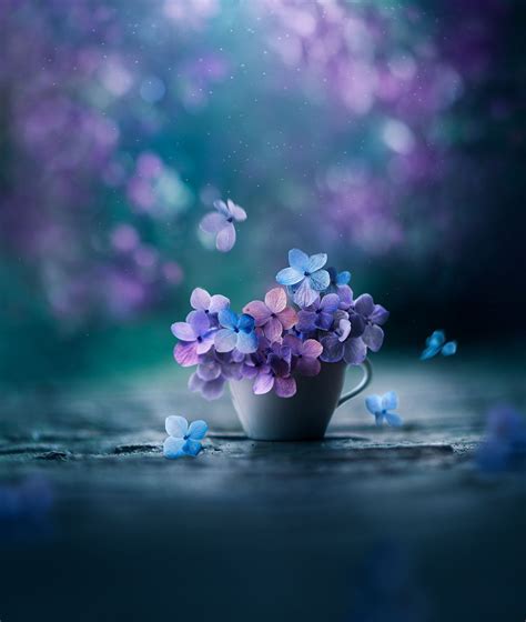 Magical Flowers Wallpaper