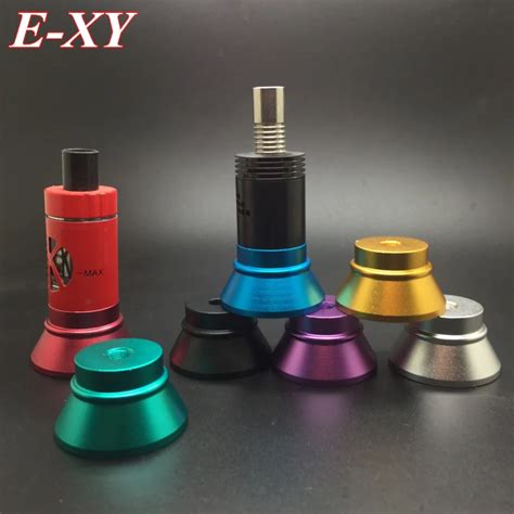 E XY e cig clearomizer Metal Base E cigarettes Holder Colorful E Cig Stand with 510 thread screw ...