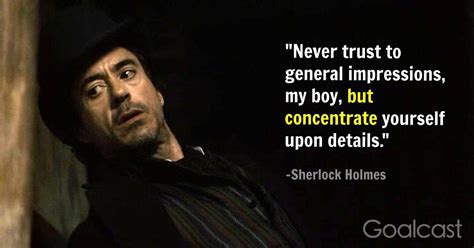 30 Sherlock Holmes Quotes That Will Change The Way You Think | Goalcast