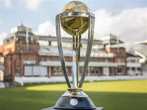 ICC Men's ODI World Cup 2023 Trophy Embarks on a Historic Tour to Pakistan