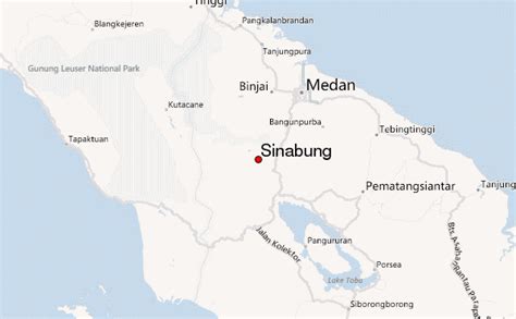 Sinabung Mountain Information