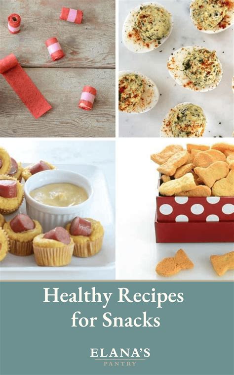 The Best Healthy Recipes for Snacks - Healthy food