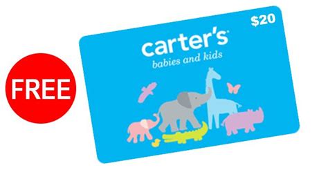 FREE Carter’s Gift cards