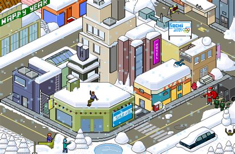 Snow Isometric Pixel Art by Gridysgood on DeviantArt