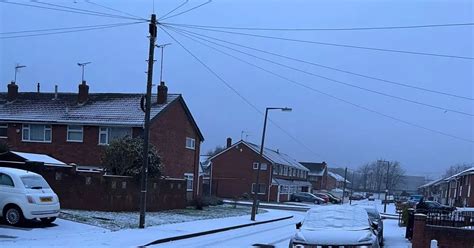 Hour-by-hour Birmingham snow forecast as winter showers hit region - Birmingham Live