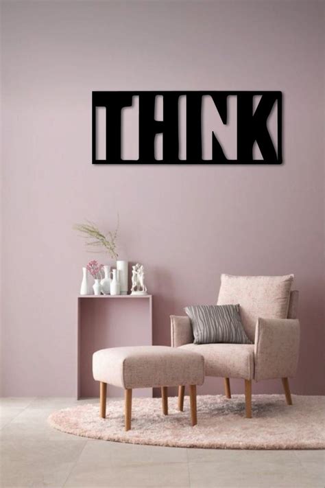 Think Wall Art Decor