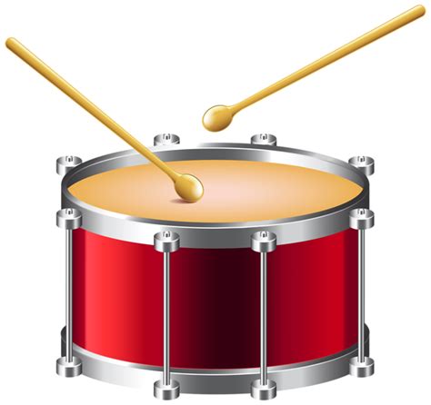 Drum Transparent PNG Clip Art Image | Gallery Yopriceville - High-Quality Images and Transparent ...