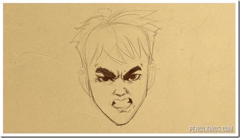 How To Draw A Furious Face...without Getting Angry