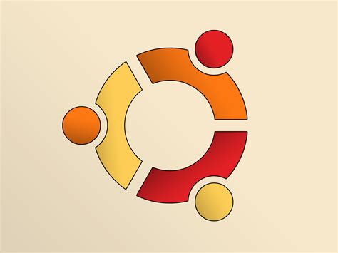 Ubuntu logo, shaded by 5t3f4n on DeviantArt