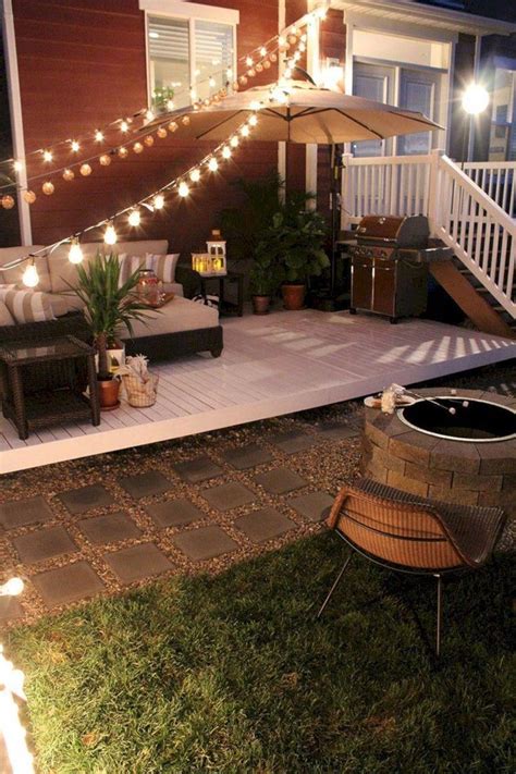 Simple patio decor ideas on a budget (23) #patiodecor | Backyard decor, Backyard makeover, Diy patio