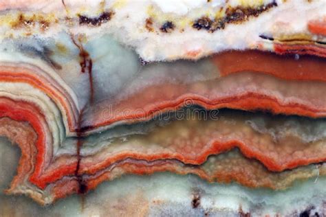 Onyx Natural Stone - Layers of Different Colors Stock Image - Image of nature, perseverance ...