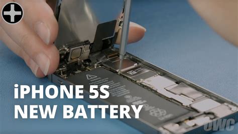 How to Replace the Battery in an iPhone 5S - YouTube