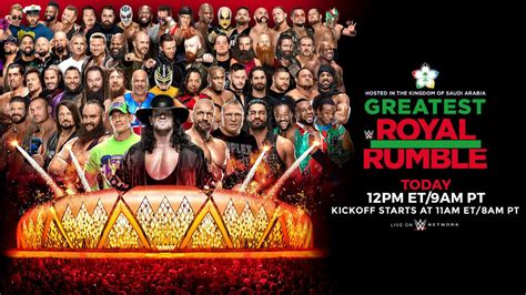 The Greatest Royal Rumble match card, previews, start time and more | WWE