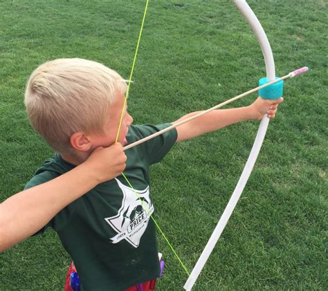 DIY - The ULTIMATE PVC Bow and Arrow! | Summer water fun, Wooden bow and arrow, Pvc