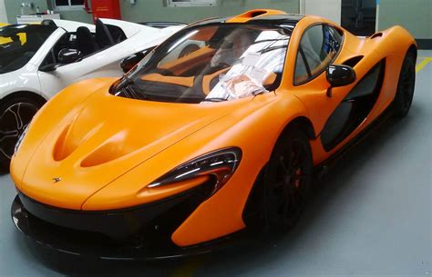 World's First Satin Orange McLaren P1 Arrives in Abu Dhabi - GTspirit