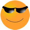 Smiley | Free Stock Photo | Illustration of an orange smiley face | # 15873