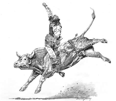 Cowboys & Rodeo | Bull art, Bull tattoos, Bull riding