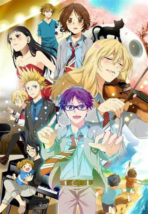 Your Lie in April characters; Your Lie in April Manga Anime, Fanarts Anime, The Manga, Anime ...