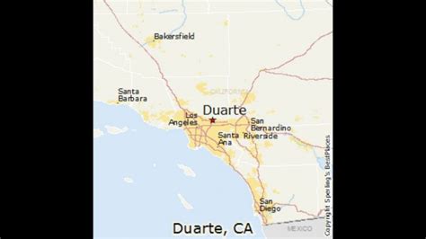 Duarte, California - Youtube - Duarte California Map - Printable Maps