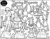 Marisole Monday Paper Doll Coloring Pages sketch template