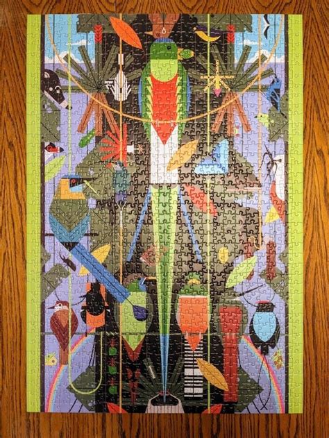 MONTEVERDE, 1000 piece puzzle, Pomegranate Artpiece, Charley Harper Birds, | eBay