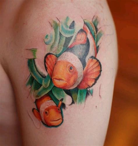 Clownfish by Logan Bramlett | Art tattoo, Animal tattoo, Clown fish