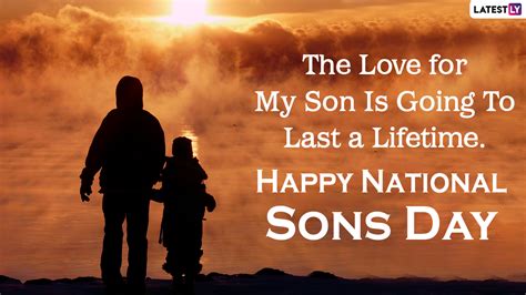 Happy Son’s Day 2022 Wishes & Greetings: WhatsApp Status Messages, HD Images, Sweet Quotes ...