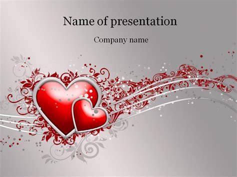 Love PowerPoint Template | Presentation template free, Powerpoint templates, Powerpoint