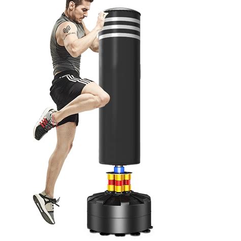 Freestanding Punching Bag 69''- 182lb Heavy Boxing Bag with Suction Cup ...