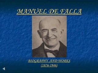 Manuel De Falla Power Point | PPT