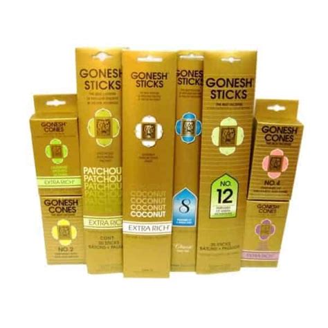 Gonesh Incense Sticks | The Purple EcoVillage