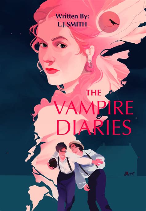 The Vampire Diaries Book design on Behance