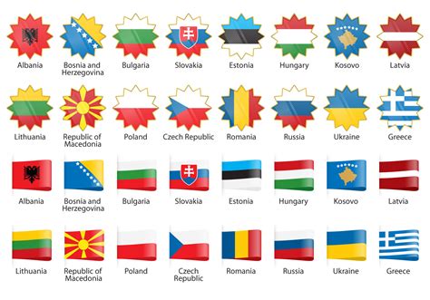 Vector Europe Flags - Download Free Vector Art, Stock Graphics & Images