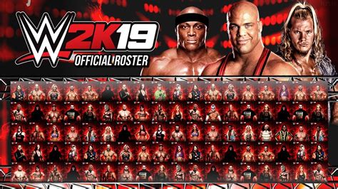 WWE 2K19 Official Roster All Confirmed Superstars So Far *UPDATED* (WWE 2K19 News) - YouTube