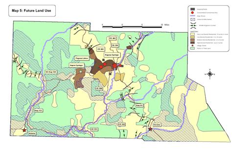 Map of future land use in Archuleta County (from Archuleta County 1999). | Download Scientific ...