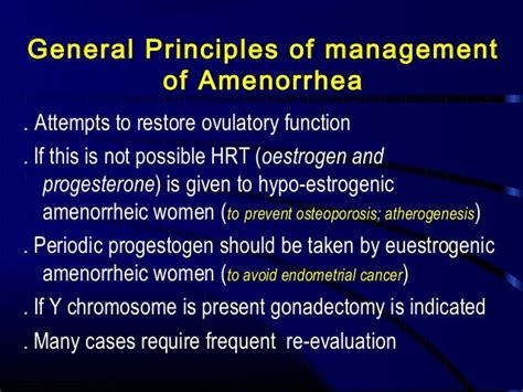 CLINICAL DIAGNOSIS AND MANAGEMENT OF AMENORRHOEA BY DR SHASHWAT JANI