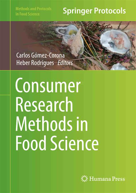 Consumer Research Methods in Food Science - SoftArchive