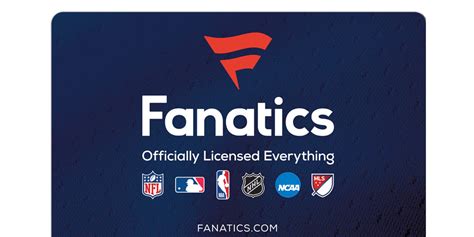 Fanatics gift cards now nearly 25% off at $38 + many more from $20