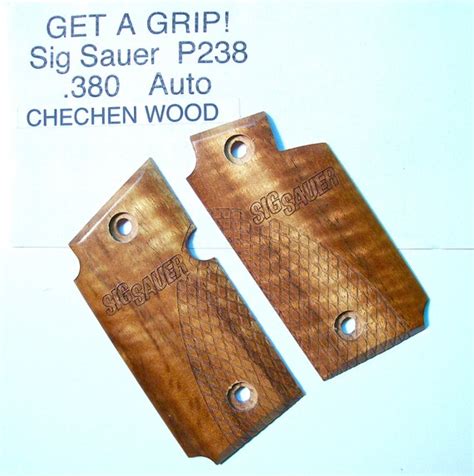 Custom Made Sig Sauer p238 Gun Grips Chechenwood