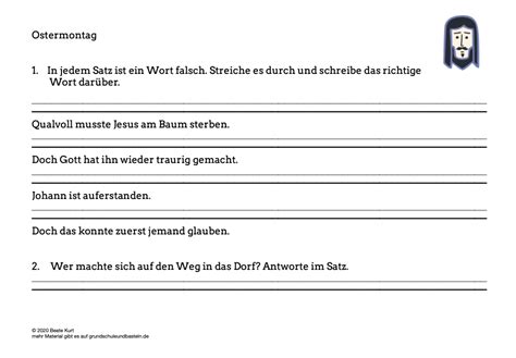 Bräuche: Ostermontag — Grundschule und Basteln